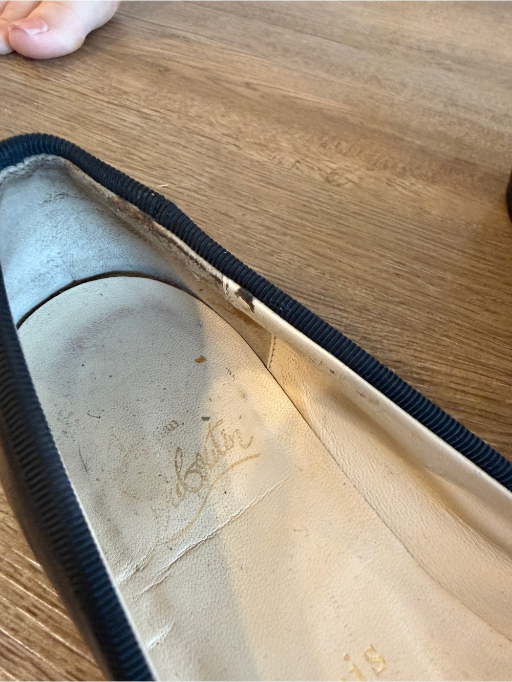Christian Louboutin Black Ballet Flats - Picture 4 of 5